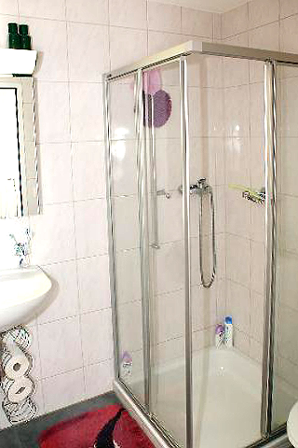 esco immo GmbH | Verkaufsobjekt | Grosszügige, moderne 5.5 Zimmer-Eigentumswohnung | Dusche esco immo GmbH | Verkaufsobjekt | Grosszügige, moderne 5.5 Zimmer-Eigentumswohnung | Dusche